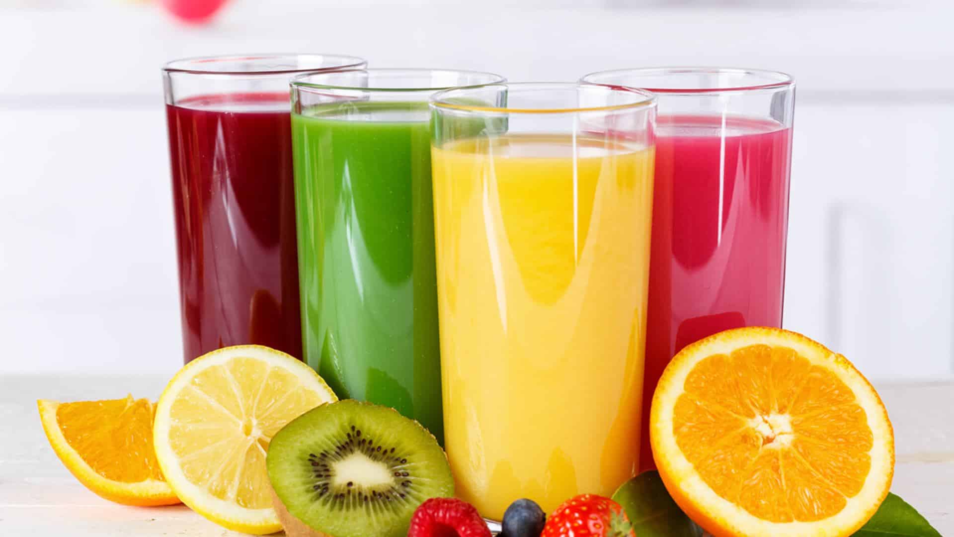 Jus de fruits 100 des vitamines et des sucres libres Cerin