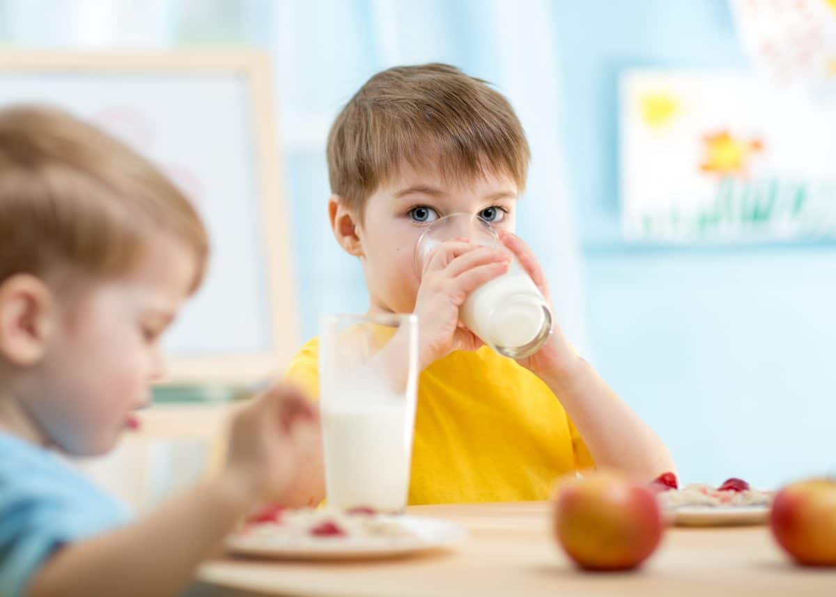 Petit déjeuner à l’école